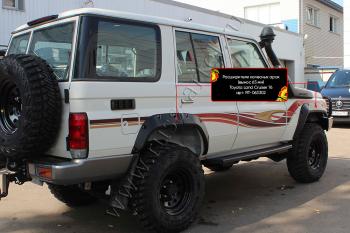 Расширители колесных арок Toyota Land Cruiser 76 2007- (вынос 65 мм) Русская Артель rt-063302