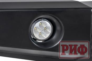 49 409 р. Бампер РИФ силовой передний УАЗ Патриот 2005+ с доп. фарами, без защитной дуги РИФ-обвес rif060-10356  с доставкой в г. Кемерово. Увеличить фотографию 2