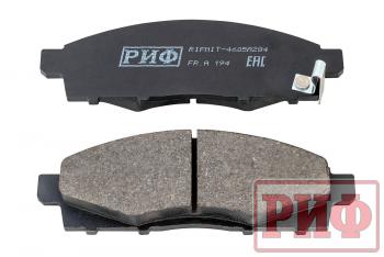 1 489 р. Колодки тормозные передние РИФ Mitsubishi L200 2005+, Pajero Sport 2008-2015 OEM 4605A284, 4605B233, 4605A198 РИФ rifmit-4605a284  с доставкой в г. Кемерово. Увеличить фотографию 3