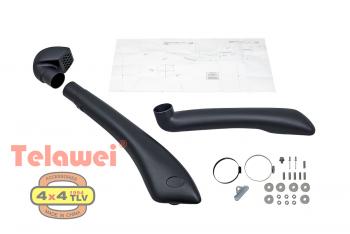 6 069 р. Шноркель Telawei для Toyota Hilux 2015+ 2.8TD (Black Onyx) Telawei 011sat0187d  с доставкой в г. Кемерово. Увеличить фотографию 4