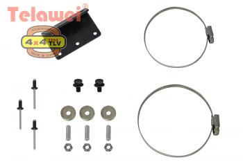 6 099 р. Шноркель Telawei для Toyota Land Cruiser 78 1985-2007 4.2D (1HZ) Telawei st078a  с доставкой в г. Кемерово. Увеличить фотографию 6