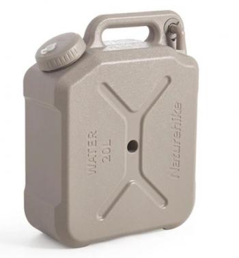 3 189 р. Канистра Naturehike кемпинговая, 20 л. бежевая Naturehike cnh22cj018-kh20  с доставкой в г. Кемерово. Увеличить фотографию 1