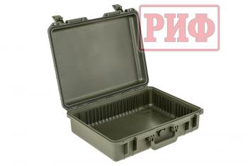 8 059 р. Кейс защитный ударопрочный РИФ 512х410х150 мм IP67, цвет Хаки РИФ wr-21kh  с доставкой в г. Кемерово. Увеличить фотографию 5