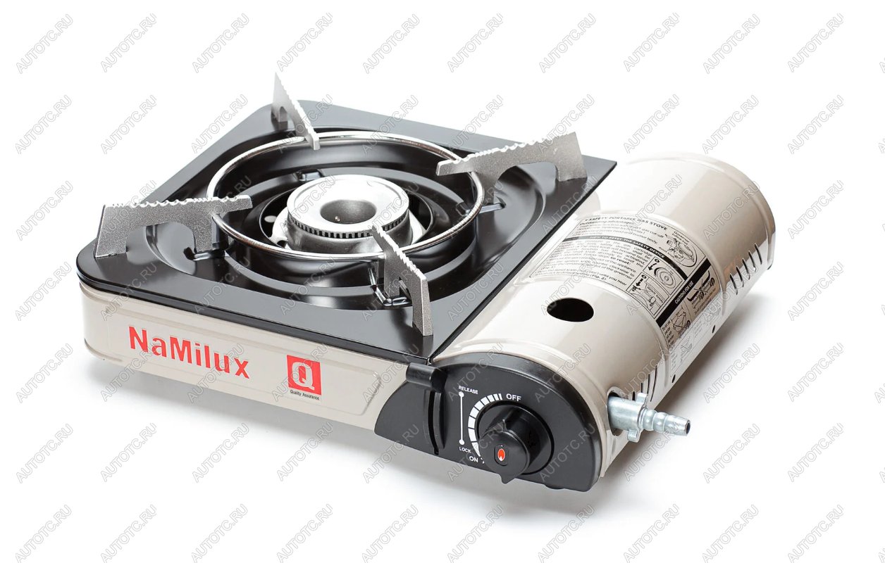 2 459 р. Плита газовая NaMilux NA-P3315PF (161PF2W) (с переходником) NaMilux na-p3315pf  с доставкой в г. Кемерово