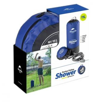 4 099 р. Душ кемпинговый Naturehike с ножным насосом Naturehike nh17l101-d-b  с доставкой в г. Кемерово. Увеличить фотографию 6