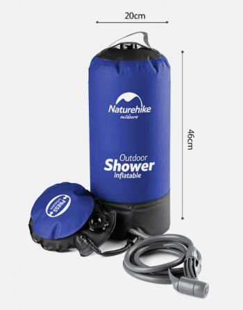 4 099 р. Душ кемпинговый Naturehike с ножным насосом Naturehike nh17l101-d-b  с доставкой в г. Кемерово. Увеличить фотографию 2