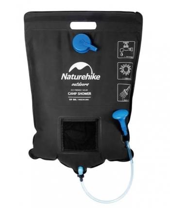 2 689 р. Душ кемпинговый Naturehike переносной, 20 л, ПВХ Naturehike nh21sj032-b  с доставкой в г. Кемерово. Увеличить фотографию 1