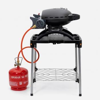 40 899 р. Гриль газовый O-GRILL 500MT bicolor черный-кремовый, с термометром (в комплекте адаптер тип А) O-GRILL 500mt_cream  с доставкой в г. Кемерово. Увеличить фотографию 17