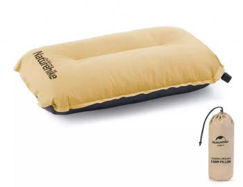 1 499 р. Подушка самонадувающаяся Naturehike 46х27х9,5 см, желтая Naturehike nh17a001-l-ye  с доставкой в г. Кемерово. Увеличить фотографию 1
