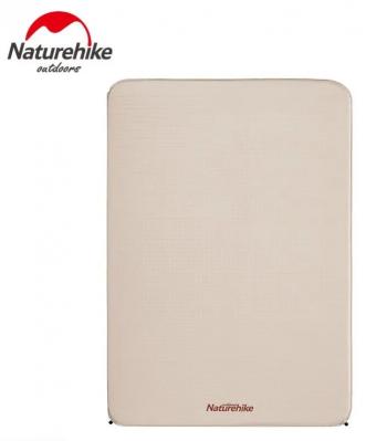 10 799 р. Коврик самонадувающийся Naturehike двойной 200х135х6 см, бежевый Naturehike nh20dz002-db6  с доставкой в г. Кемерово. Увеличить фотографию 1