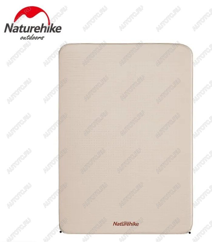 10 799 р. Коврик самонадувающийся Naturehike двойной 200х135х6 см, бежевый Naturehike nh20dz002-db6  с доставкой в г. Кемерово