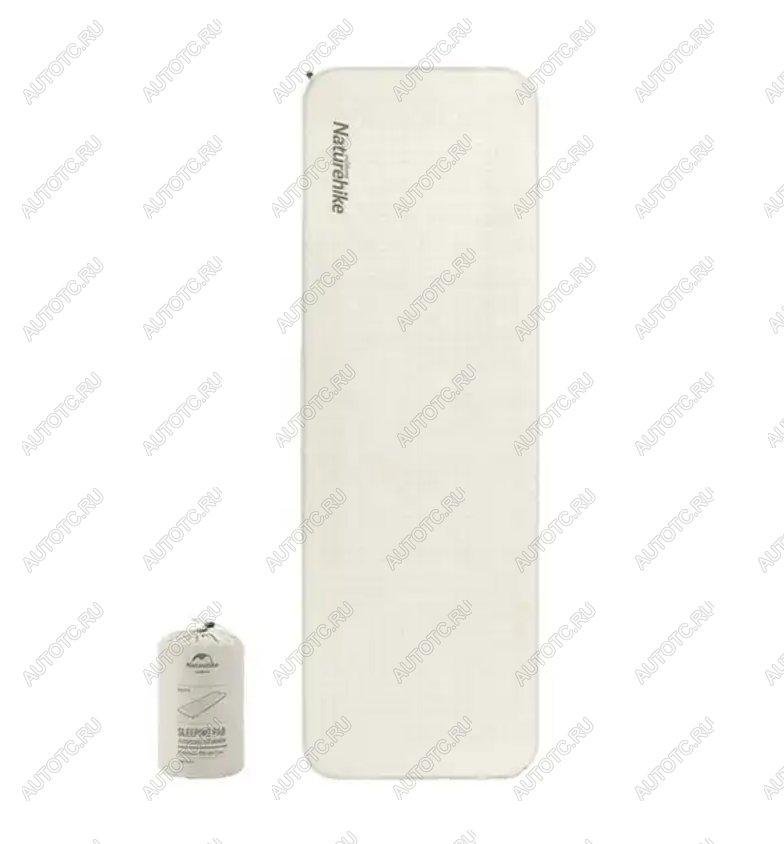 7 799 р. Коврик самонадувающийся Naturehike, 200x65x3 см, серый Naturehike nh21fcd10-g  с доставкой в г. Кемерово