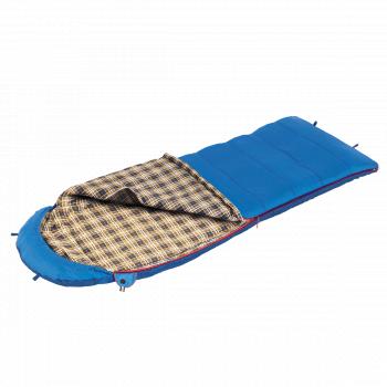 4 749 р. Мешок спальный BTrace Duvet (Правый, СерыйСиний), (ТК: 0C) BTrace s0570  с доставкой в г. Кемерово. Увеличить фотографию 3