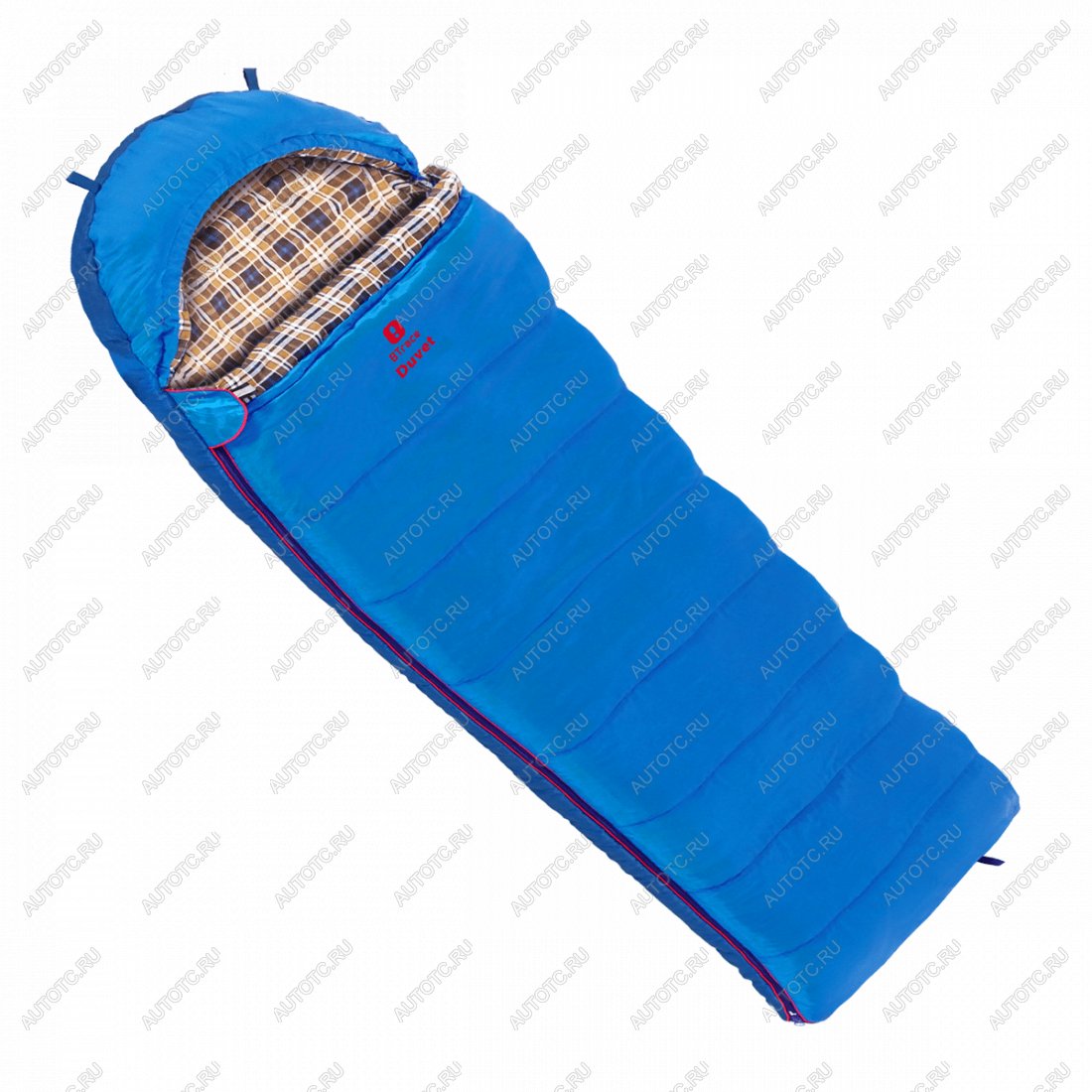 4 749 р. Мешок спальный BTrace Duvet (Правый, СерыйСиний), (ТК: 0C) BTrace s0570  с доставкой в г. Кемерово