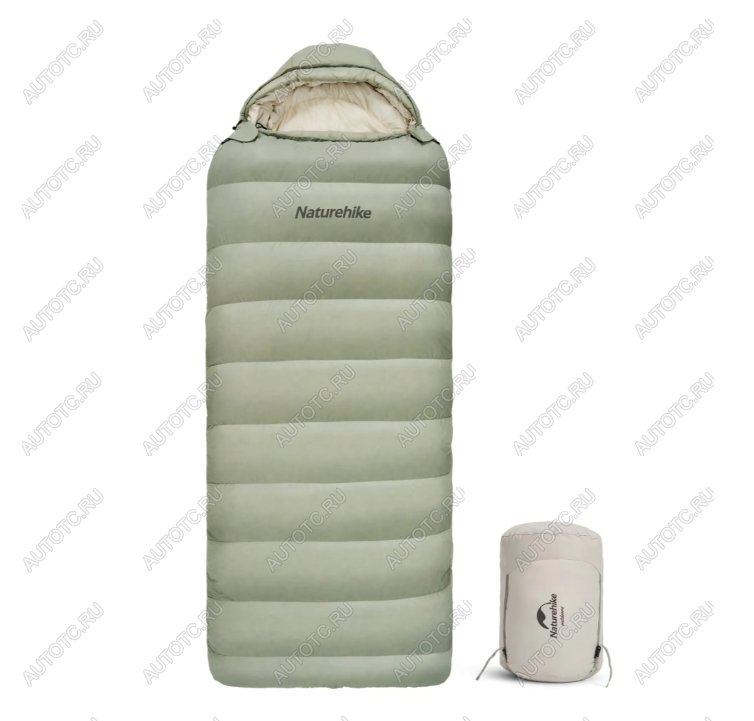 38 999 р. Мешок спальный Naturehike XS1000, 220х85 см, (правый) (ТК: -10C), зелёный Naturehike cnh22sd008-gr1000xs  с доставкой в г. Кемерово