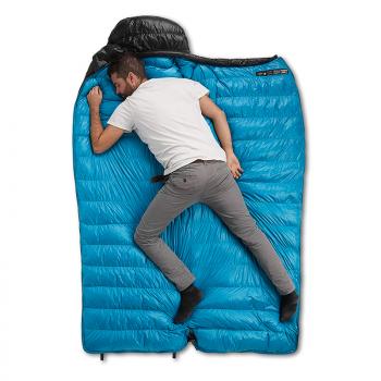 21 949 р. Мешок спальный Naturehike Ultralight CW400 L , 220х85 см, (правый) (ТК: +5C), черный Naturehike nh18c400-d-bll  с доставкой в г. Кемерово. Увеличить фотографию 5