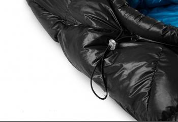 12 999 р. Мешок спальный Naturehike Ultralight CWZ400 L, 220х85 см, (правый) (ТК: +7C), черный Naturehike nh19w400-z-bll  с доставкой в г. Кемерово. Увеличить фотографию 6