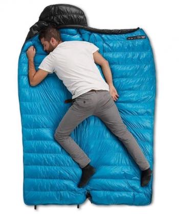 12 999 р. Мешок спальный Naturehike Ultralight CWZ400 L, 220х85 см, (правый) (ТК: +7C), черный Naturehike nh19w400-z-bll  с доставкой в г. Кемерово. Увеличить фотографию 3