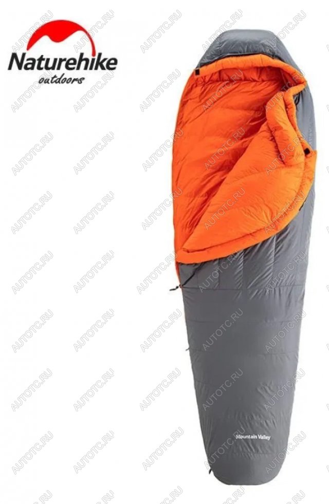 47 999 р. Мешок спальный Naturehike 2019 ULG, 210х80 см, (правый) (ТК: -15C), серый Naturehike nh19yd001-cha1000g  с доставкой в г. Кемерово