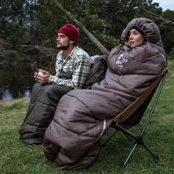 4 559 р. Мешок спальный Naturehike U350, (190х30)х75 см, (правый) (ТК: +1C), темно-зеленый Naturehike nh20msd07-agru350  с доставкой в г. Кемерово. Увеличить фотографию 11