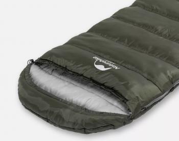 4 289 р. Мешок спальный Naturehike U250, (190х30)х75 см, (правый) (ТК: +6C), темно-зеленый Naturehike nh20msd07-arm250  с доставкой в г. Кемерово. Увеличить фотографию 5