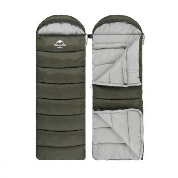 3 459 р. Мешок спальный Naturehike U150, 220х75 см, (ТК: +11C), (левый), голубой Naturehike nh20msd07-b150-l  с доставкой в г. Кемерово. Увеличить фотографию 5