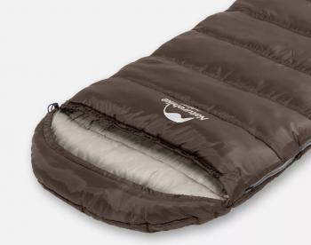 4 289 р. Мешок спальный Naturehike U250, (190х30)х75 см, (правый) (ТК: +6C), коричневый Naturehike nh20msd07-gre250  с доставкой в г. Кемерово. Увеличить фотографию 5