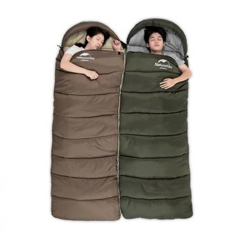 4 559 р. Мешок спальный Naturehike U350, (190х30)х75 см, (правый) (ТК: +1C), коричневый Naturehike nh20msd07-gu350  с доставкой в г. Кемерово. Увеличить фотографию 9