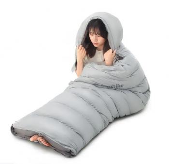 18 999 р. Мешок спальный Naturehike RM80, 220х80 см, (правый) (ТК: -2C), серый Naturehike nh22yd003-rm80ltg-l  с доставкой в г. Кемерово. Увеличить фотографию 4