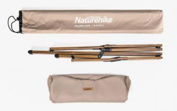 7 419 р. Кресло туристическое Naturehike MW01, складное, КМФ, до 120 кг. Naturehike nh19y001-z-ca  с доставкой в г. Кемерово. Увеличить фотографию 3