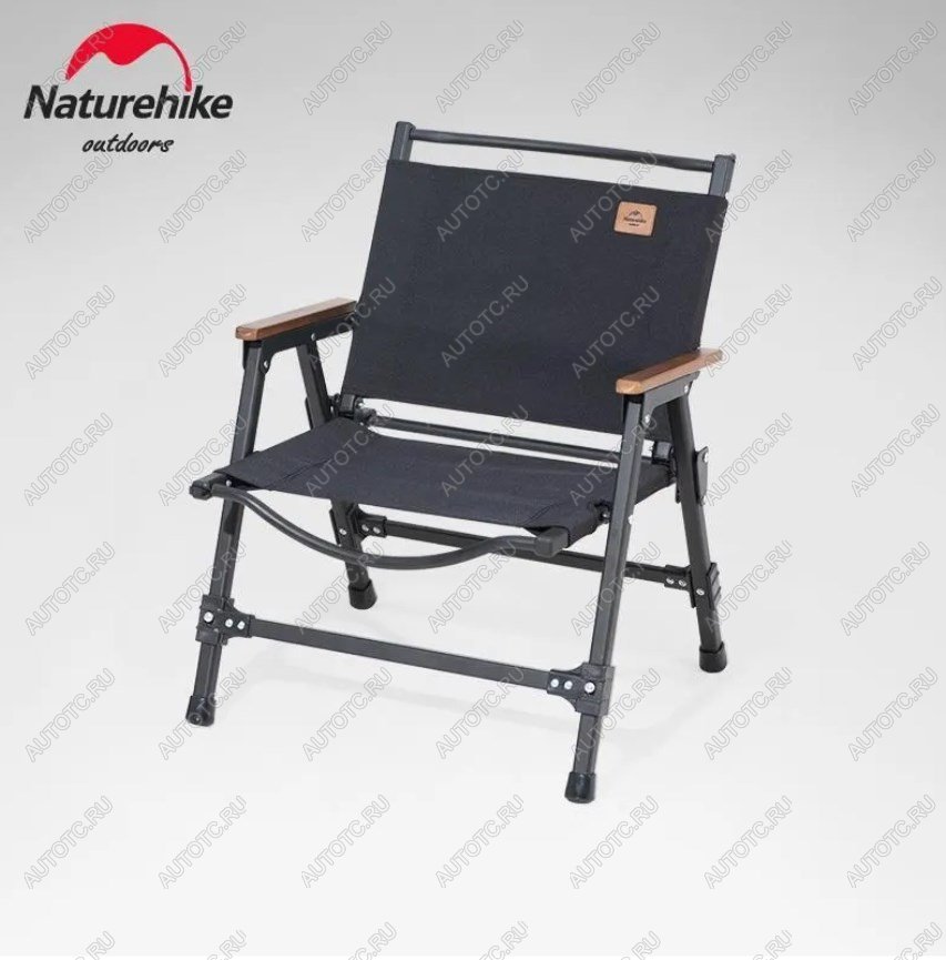 8 999 р. Кресло туристическое Naturehike, складное черное, нагрузка до 120 кг Naturehike nh21jj002-bl  с доставкой в г. Кемерово