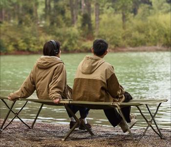 8 249 р. Раскладушка Naturehike XJC14, 205х73х49 см, до 120 кг, зеленая Naturehike cnh22ju033-regr  с доставкой в г. Кемерово. Увеличить фотографию 3