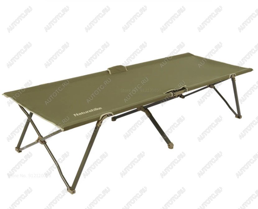 8 249 р. Раскладушка Naturehike XJC14, 205х73х49 см, до 120 кг, зеленая Naturehike cnh22ju033-regr  с доставкой в г. Кемерово