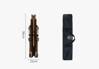 9 599 р. Раскладушка Naturehike XJC03 196х64х43 см, до 150 кг, хаки Naturehike nh19x003-c-khwg  с доставкой в г. Кемерово. Увеличить фотографию 3