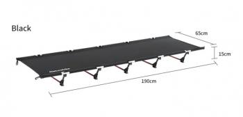 9 339 р. Раскладушка Naturehike XJC05, 190х65х15cm, до 150 кг, хаки Naturehike nh20jj001-kh  с доставкой в г. Кемерово. Увеличить фотографию 2