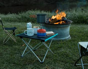 4 199 р. Стол туристический Naturehike складной, 68х46х40,5 см, серый Naturehike nh19z008-z-g  с доставкой в г. Кемерово. Увеличить фотографию 7