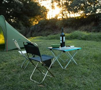 4 199 р. Стол туристический Naturehike складной, 68х46х40,5 см, серый Naturehike nh19z008-z-g  с доставкой в г. Кемерово. Увеличить фотографию 12