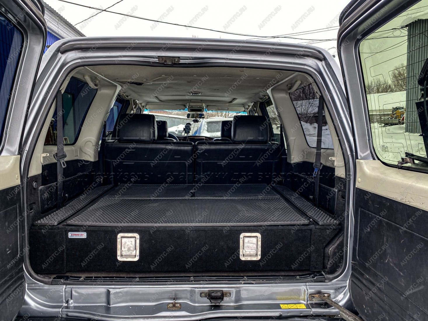 34 999 р. Органайзер в багажник для Nissan Patrol Y61 "Премиум" Стюард нп61прем  с доставкой в г. Кемерово