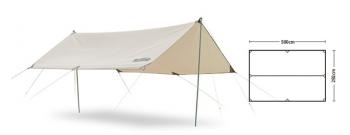 6 999 р. Тент кемпинговый Naturehike 3Х5 м., серебристый Naturehike nh20tm006-slv35  с доставкой в г. Кемерово. Увеличить фотографию 4