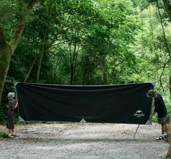 8 899 р. Тент кемпинговый Naturehike 3Х5 м., черно-серебристый винил Naturehike nh20tm006-vcslv35  с доставкой в г. Кемерово. Увеличить фотографию 3