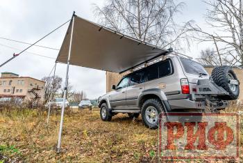 31 999 р. Маркиза автомобильная РИФ 2,5х2,5 м полуавтомат (винил) темно-серая РИФ rif5306-2525v  с доставкой в г. Кемерово. Увеличить фотографию 19