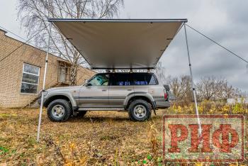 31 999 р. Маркиза автомобильная РИФ 2,5х2,5 м полуавтомат (винил) темно-серая РИФ rif5306-2525v  с доставкой в г. Кемерово. Увеличить фотографию 17