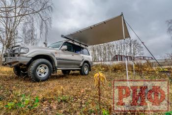 31 999 р. Маркиза автомобильная РИФ 2,5х2,5 м полуавтомат (винил) темно-серая РИФ rif5306-2525v  с доставкой в г. Кемерово. Увеличить фотографию 16