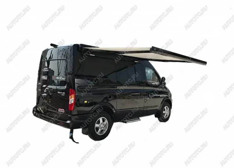 103 289 р. Маркиза автомобильная РИФ 3,5х2,5 м кассетная с электроприводом, корпус черный РИФ rif5533-3525bm  с доставкой в г. Кемерово