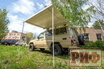 73 799 р. Маркиза автомобильная РИФ 2,5х2,0 м кассетная с электроприводом, корпус белый РИФ rif5833-2520m  с доставкой в г. Кемерово. Увеличить фотографию 26