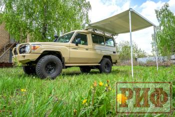 73 799 р. Маркиза автомобильная РИФ 2,5х2,0 м кассетная с электроприводом, корпус белый РИФ rif5833-2520m  с доставкой в г. Кемерово. Увеличить фотографию 23