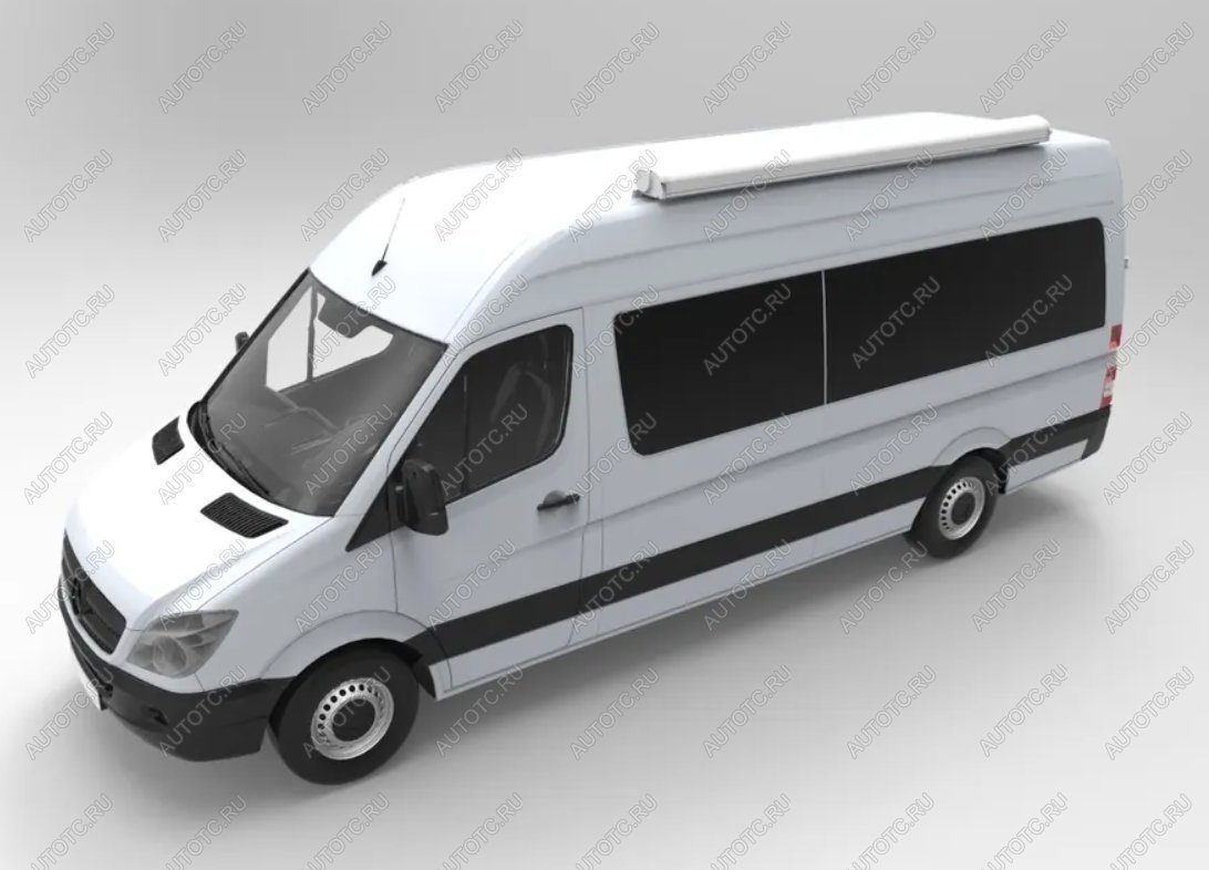 96 999 р. Маркиза автомобильная РИФ 3,0х2,5 м кассетная с электроприводом, корпус белый РИФ rif5833-3025m  с доставкой в г. Кемерово