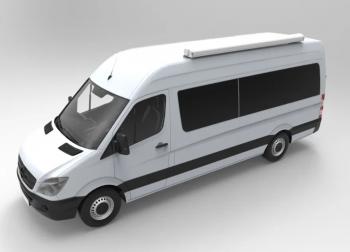 110 999 р. Маркиза автомобильная РИФ 3,5х2,5 м кассетная с электроприводом, корпус белый РИФ rif5833-3525m  с доставкой в г. Кемерово. Увеличить фотографию 2