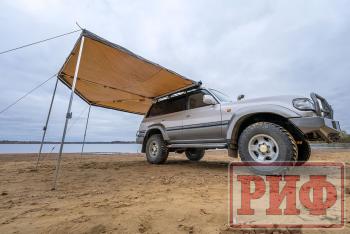 25 759 р. Маркиза автомобильная РИФ комбинированная (прямоугольная с веерной частью) 2,0х2,5 м (правая) РИФ rifavf0720250602  с доставкой в г. Кемерово. Увеличить фотографию 6