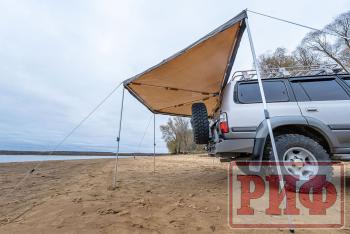 25 999 р. Маркиза автомобильная РИФ комбинированная (прямоугольная с веерной частью) 2,0х2,0 м (левая) РИФ rifavf072520601  с доставкой в г. Кемерово. Увеличить фотографию 8